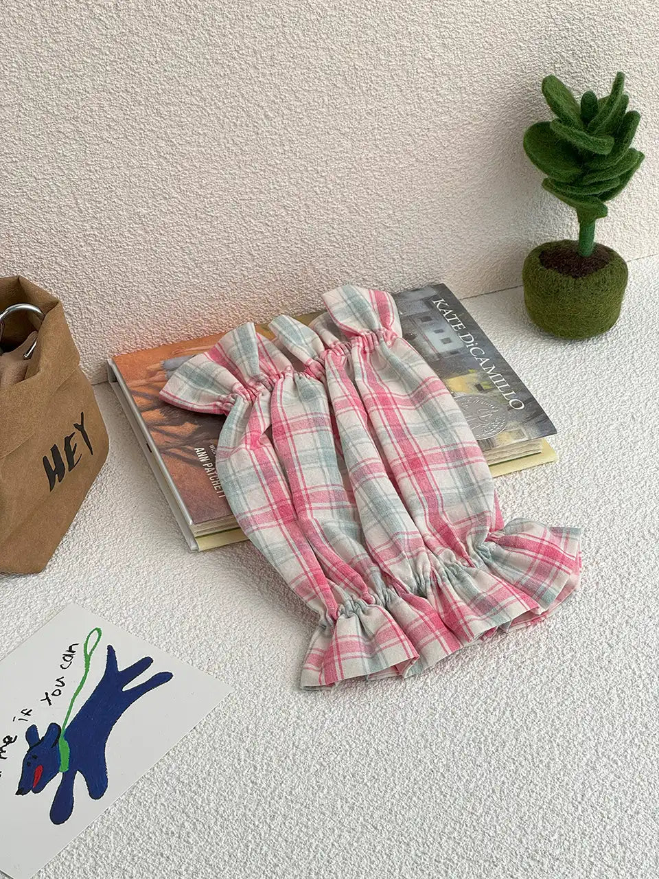 ‘Plaid Babe 02’ Dog Snood