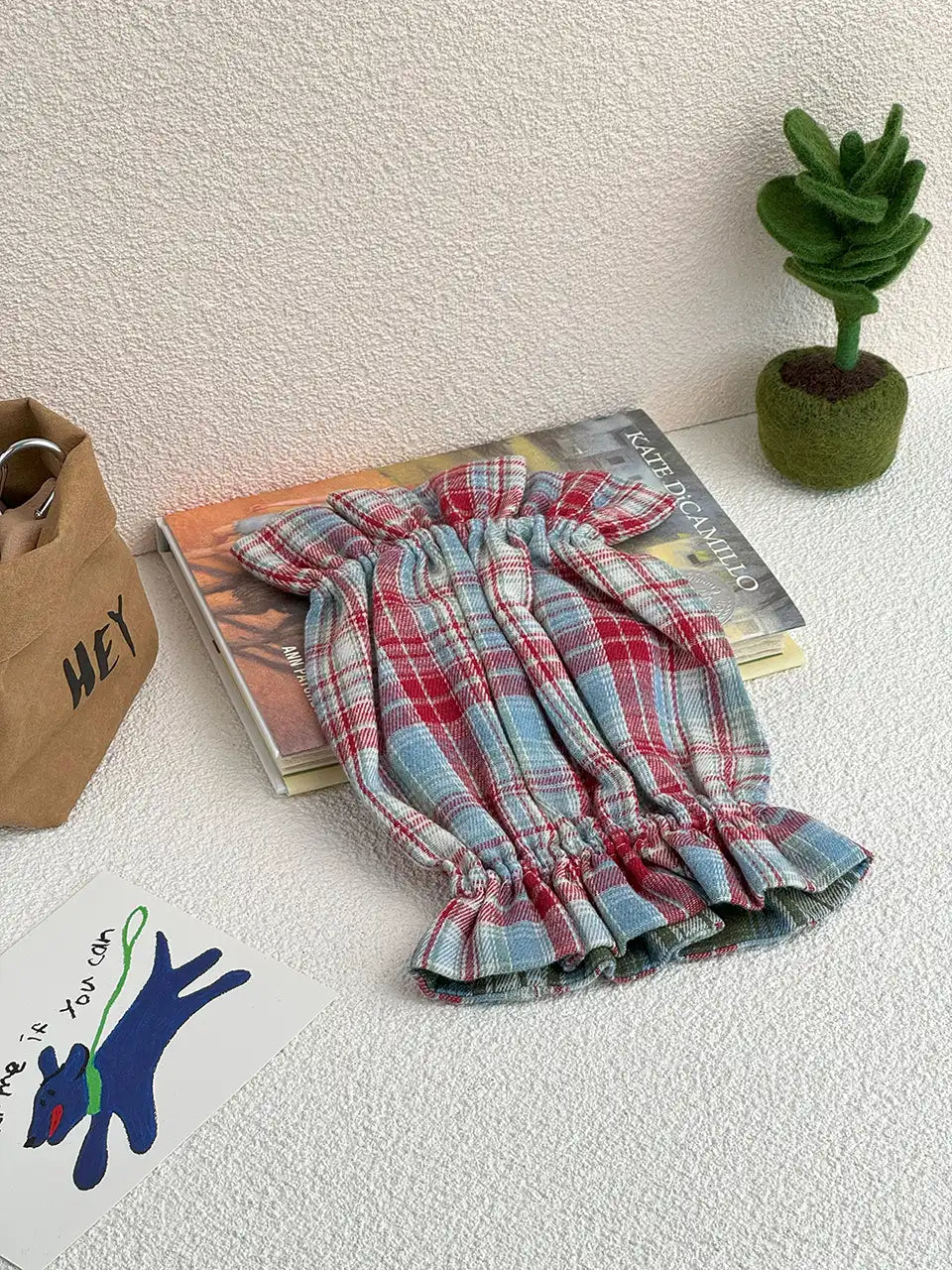 ‘Plaid Babe 05’ Dog Snood