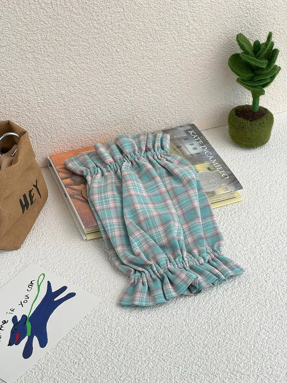 ‘Plaid Babe 06’ Dog Snood
